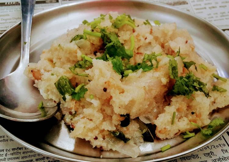 Recipe of Super Quick Homemade Rava Upma