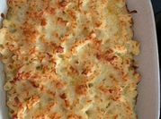 A picture of truffle mac and cheese