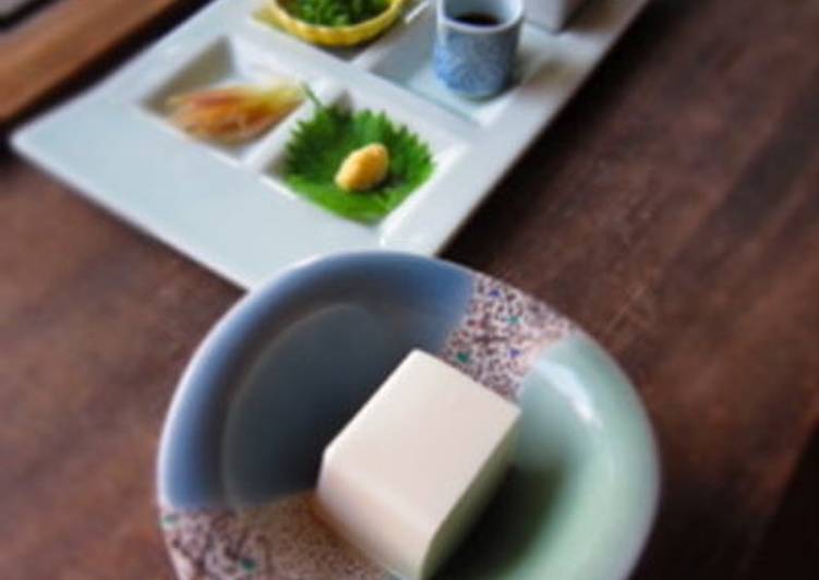 Recipe of Favorite Hiyayakko - Chilled Tofu