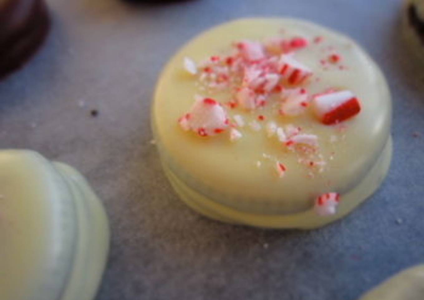 Peppermint and Chocolate Covered Oreo