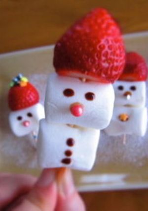 A picture of Sweet Snowmen.