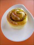 Halloween Pumpkin Cinnamon Roll
