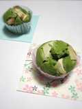 White Chocolate and Green Tea Muffins