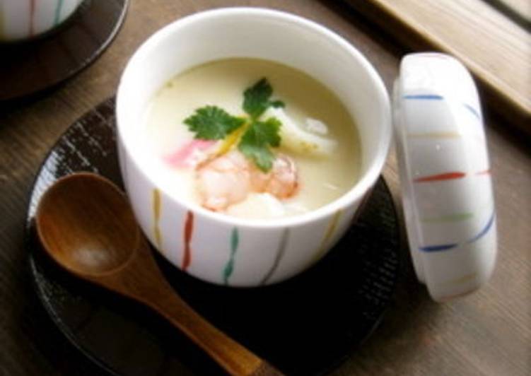 Simple Way to Cook Yummy Chawan-Mushi (Japanese Egg Custard)