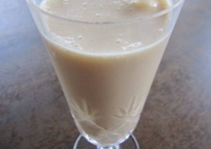 Simple Way to Prepare Quick Soy Milk Eggnog