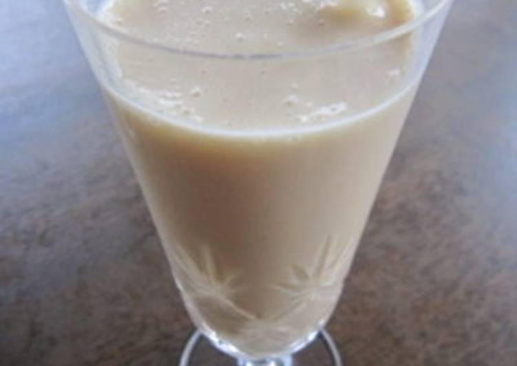 Simple Way to Make Homemade Soy Milk Eggnog