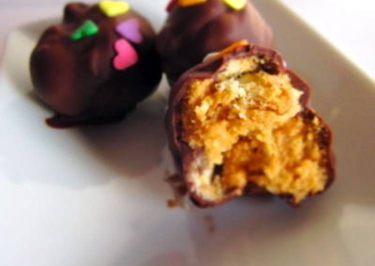 Simple Way to Prepare Homemade Chocolate Peanut Butter Balls