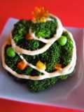 Broccoli Christmas Tree and Wreath