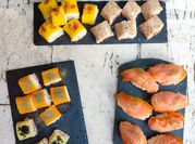Una foto di sushi cetriolo