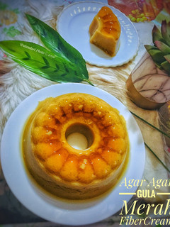 Foto resep Agar - Agar Gula Merah FiberCream