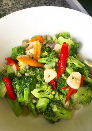 Foto resep Ca brokoli teriyaki