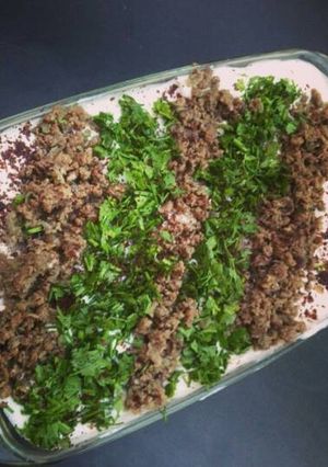 صورة لوصفة فتة مكدوس