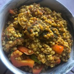 A picture of Couscous Porridge..