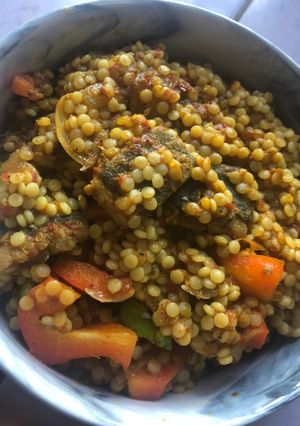 A picture of Couscous Porridge..