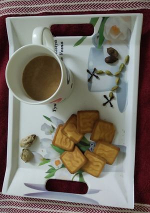 A picture of Masala tea ☕☕.