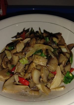 Foto resep Oseng jamur kancing
