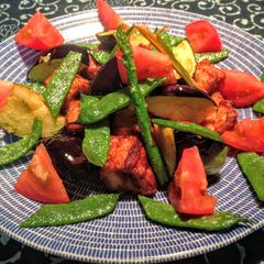 Sweet-Sour Onion Dressing with Marlin A picture of Sweet-Sour Onion Dressing with Marlin.