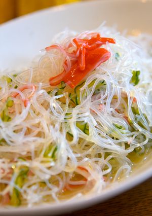 A picture of Marinated Vermicelli.