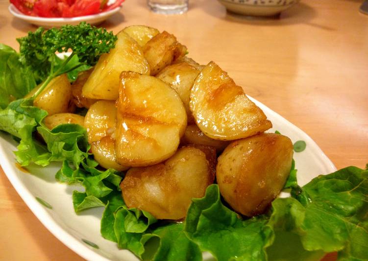 Salty-Sweet Fluffy Potatoes