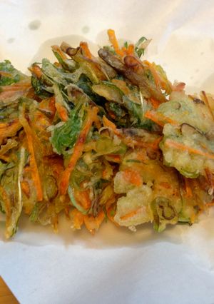 A picture of Kakiage Tempura.