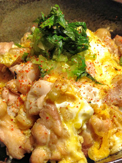 A picture of Chicken and Egg on Rice.