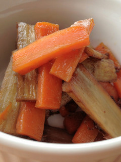 A picture of Useful Braised Burdock & Carrot.