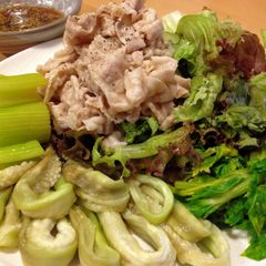 A picture of Cold Pork Shabu-Shabu.