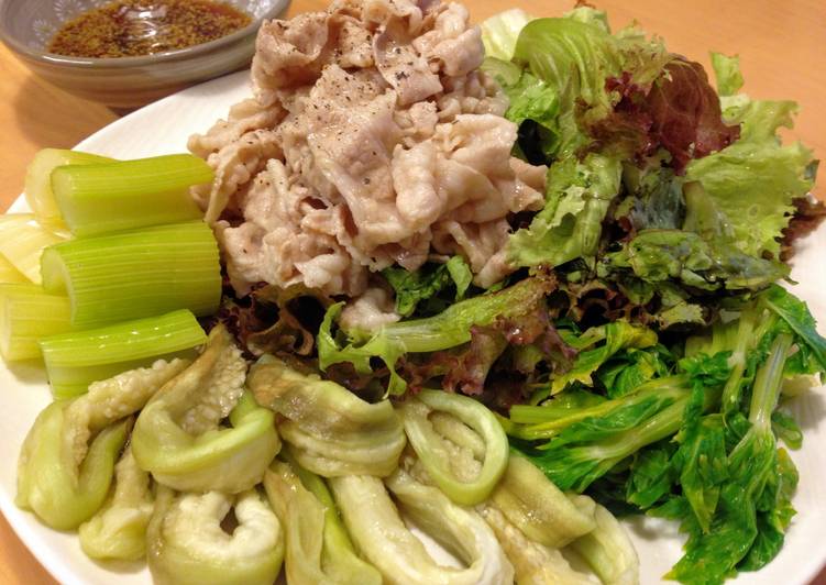 Step-by-Step Guide to Prepare Any-night-of-the-week Cold Pork Shabu-Shabu