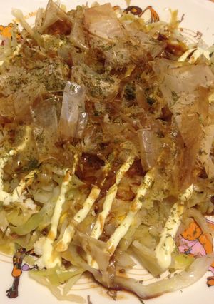 A picture of Simple Okonomiyaki.