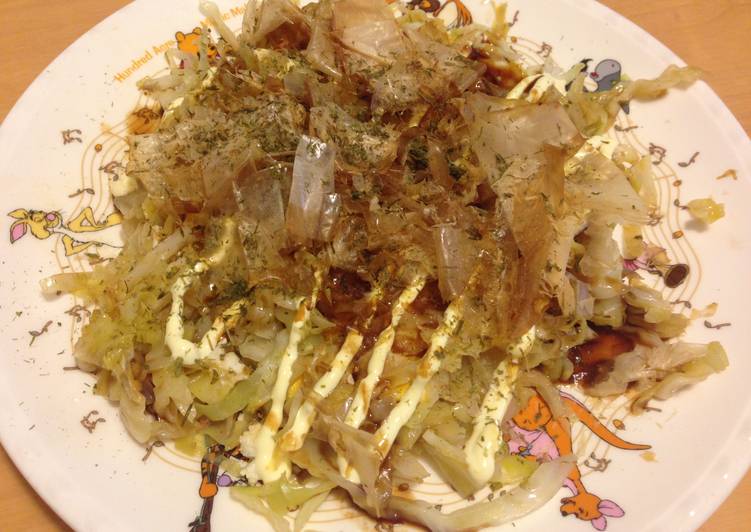 Steps to Make Favorite Simple Okonomiyaki