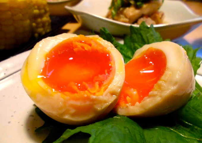 Nitamago (Seasoned Soft-boiled Eggs)
