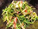 red leaf lettuce salad