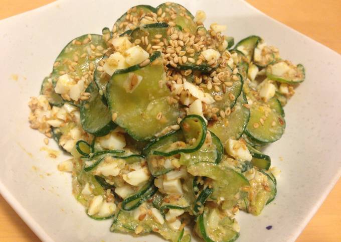 Cucumber with Sesame Vinegar Dressing