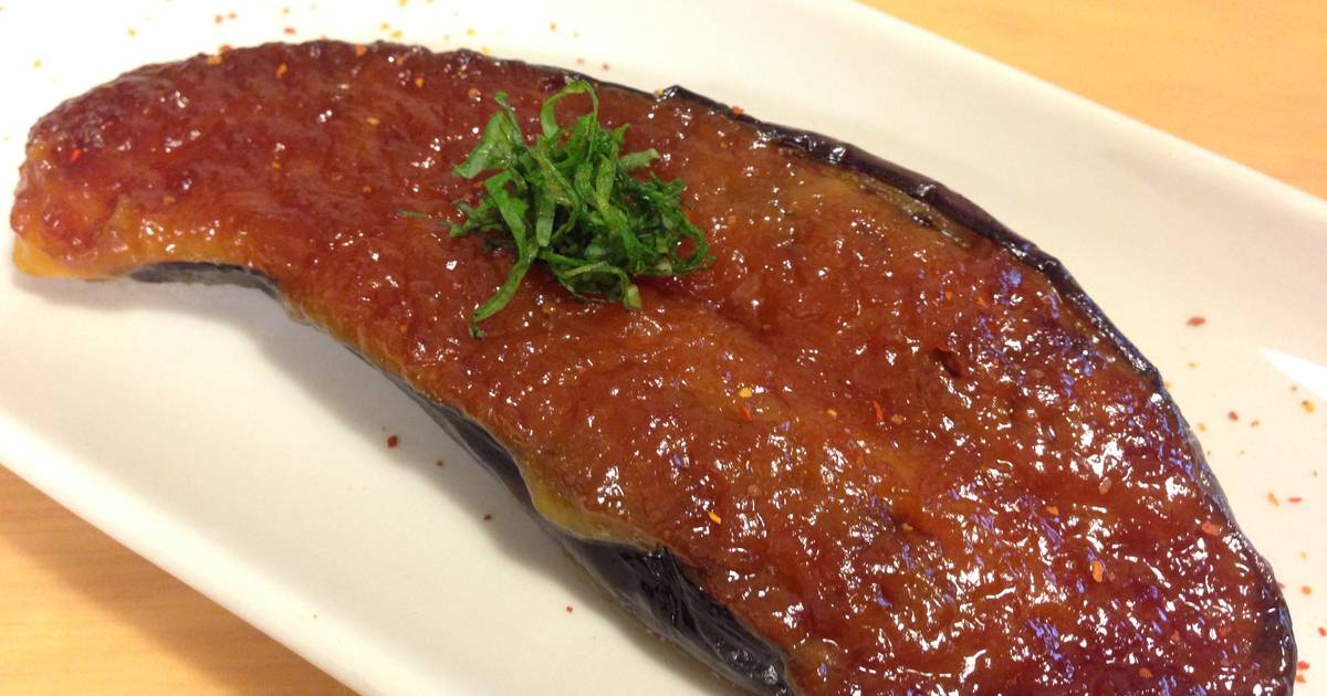 Grilled Eggplant with Miso Paste Recipe by Rie Cookpad