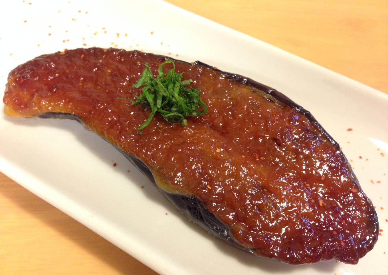 Grilled Eggplant with Miso Paste 
