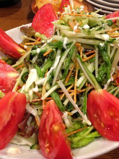 A picture of Crispy Green Salad.