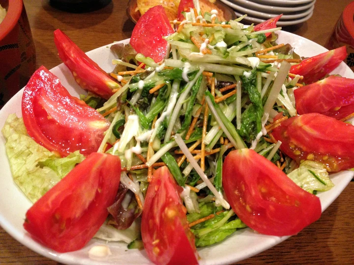 Easy Way Make Recipe Crispy Green Salad that is  Makes Drooling, Perfect}
