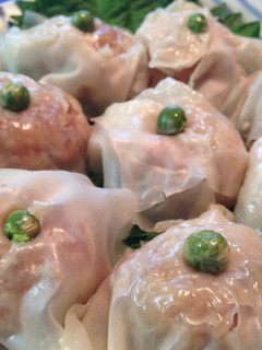 A picture of Japanese Shumai.