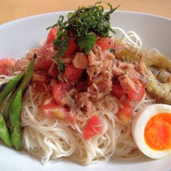 A picture of Tomato & Tuna Somen.