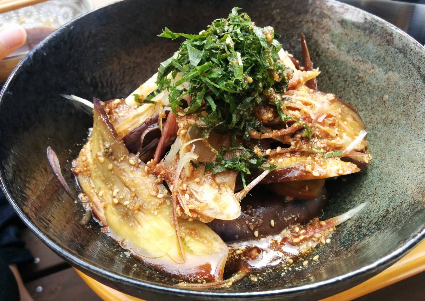 Ponzu & Ume Sauce with Eggplants