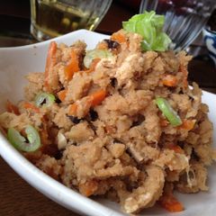 A picture of Simmered Okara.