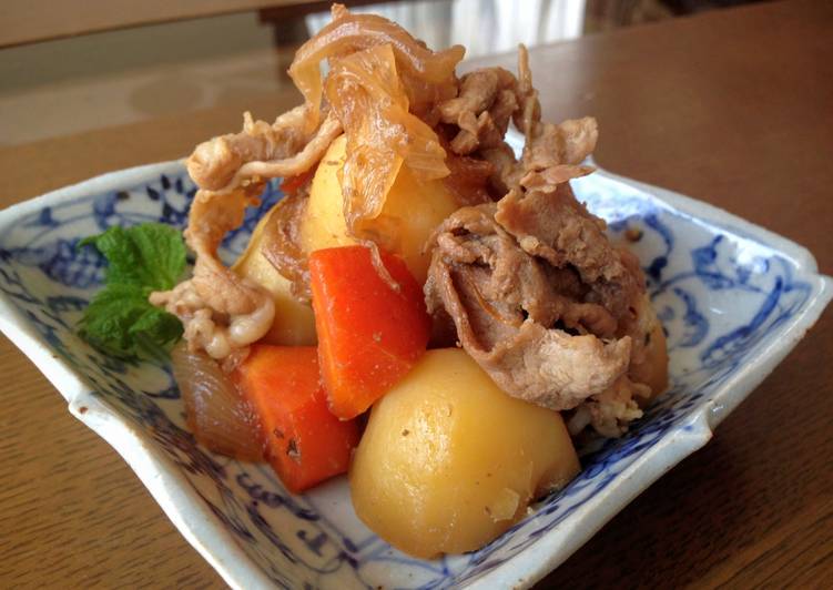 Steps to Prepare Any-night-of-the-week Braised Pork and Potatoes