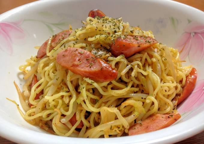 Step-by-Step Guide to Make Quick Simple  Salt Yakisoba