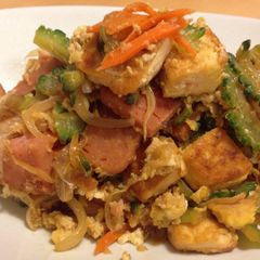 A picture of Stir-fried Goya (Goya Chanpuru).