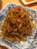 Kimpira (Burdock root & Carrot)