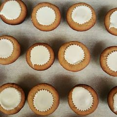 Peanut butter Cup cookies A picture of Peanut butter Cup cookies.