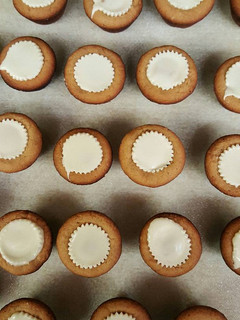 A picture of Peanut butter Cup cookies.