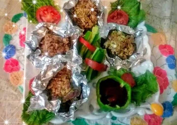 Jahangir foil kababs