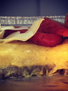 Una foto de Cheesecake de calabaza