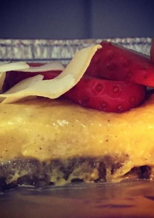 Una foto de Cheesecake de calabaza